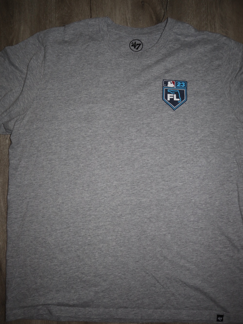 100% Cotton ‘47 Gray Short-Sleeve Tee